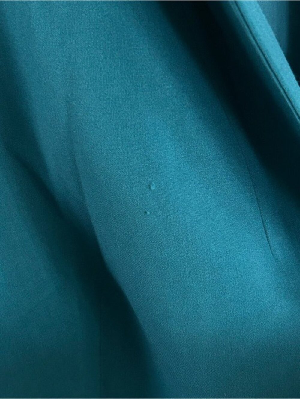 Lane Bryant Teal Single-Button Blazer Jacket Plus Sz 22 Flaws Read - Picture 8 of 16